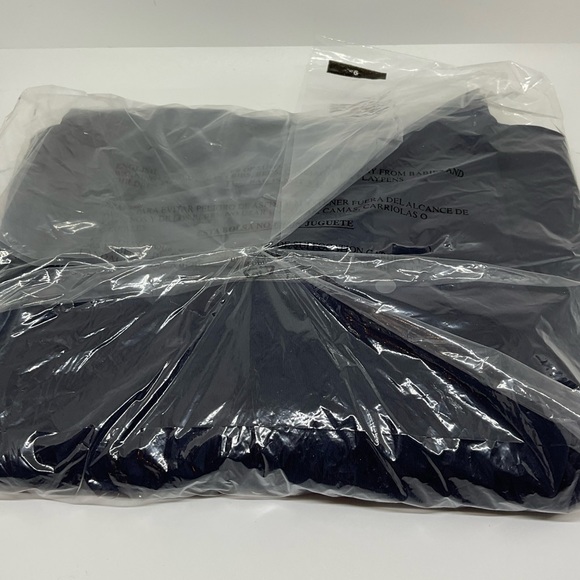 Vixen by Micheline Pitt Baby Doll Top Navy M BNWT - Picture 3 of 3